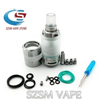 

KA V8 Nano RTA 316ss 22mm 2.8ml Rebuildable adjustable airflow control Tank Atomizer Vapozier tank with extra tube