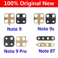 2 sztuk/partia tylny obiektyw szklany obiektyw dla Redmi uwaga 9S 9 10 8 Pro 9 9A 9C 10s 5G obiektyw aparatu dla Xiaomi Mi uwaga 10 Lite 10T Pro 1