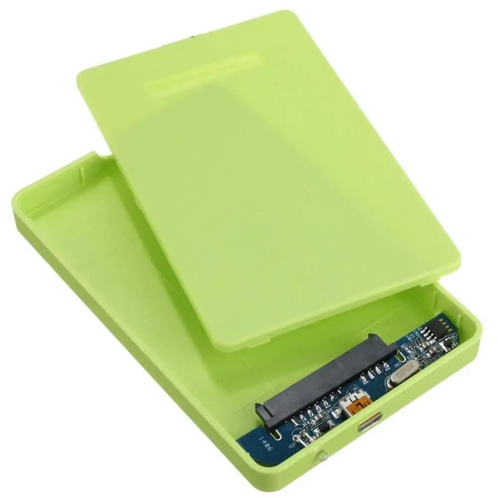 USB2.0 HDD корпус 2,5 дюймов последовательный порт SATA SSD жесткий диск коробка поддержка 2 ТБ Мобильный Внешний HDD Чехол