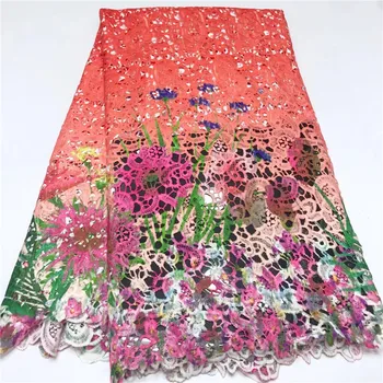 

African Chemical LaceFree Shipping High Quality African Guipure Lace Fabric For Sewing African Cord Lace Fabric For Nigerian