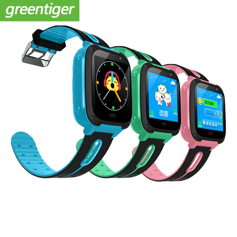 

2019 Smart Watch Micro SIM Card Call Tracker Child Camera Anti-lost Position Alarm Smart Watch