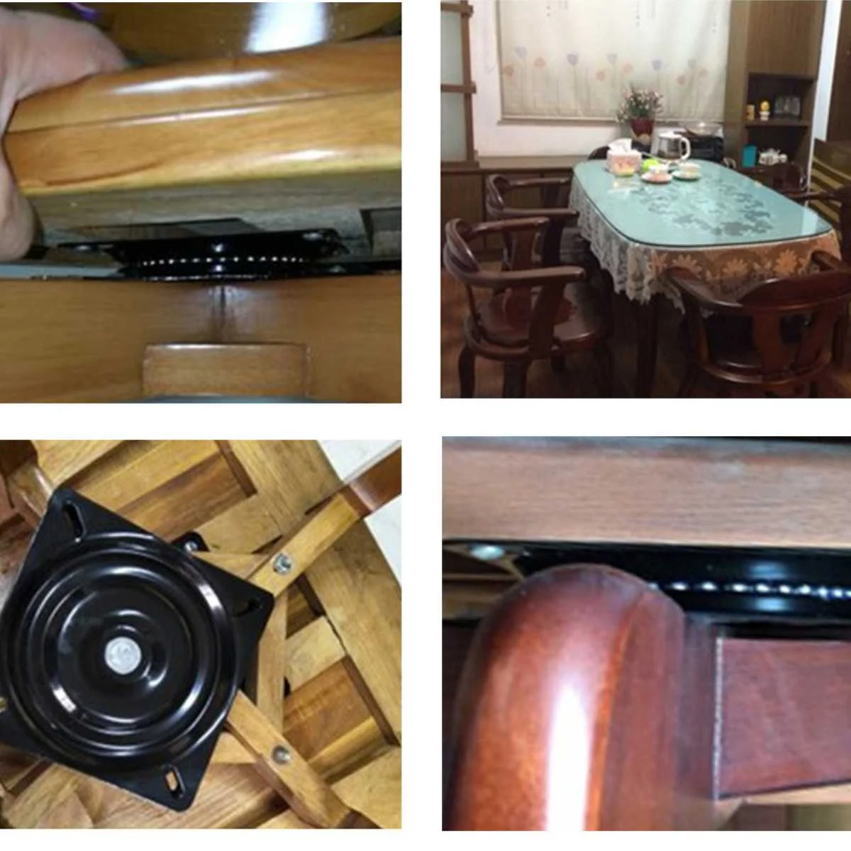 Лидер продаж, 10 дюймовое сиденье для лодки, поворотная пластина, Морская Лодка для рыбалки, поворотное сиденье, вращение на 360 градусов, универсальный комплект