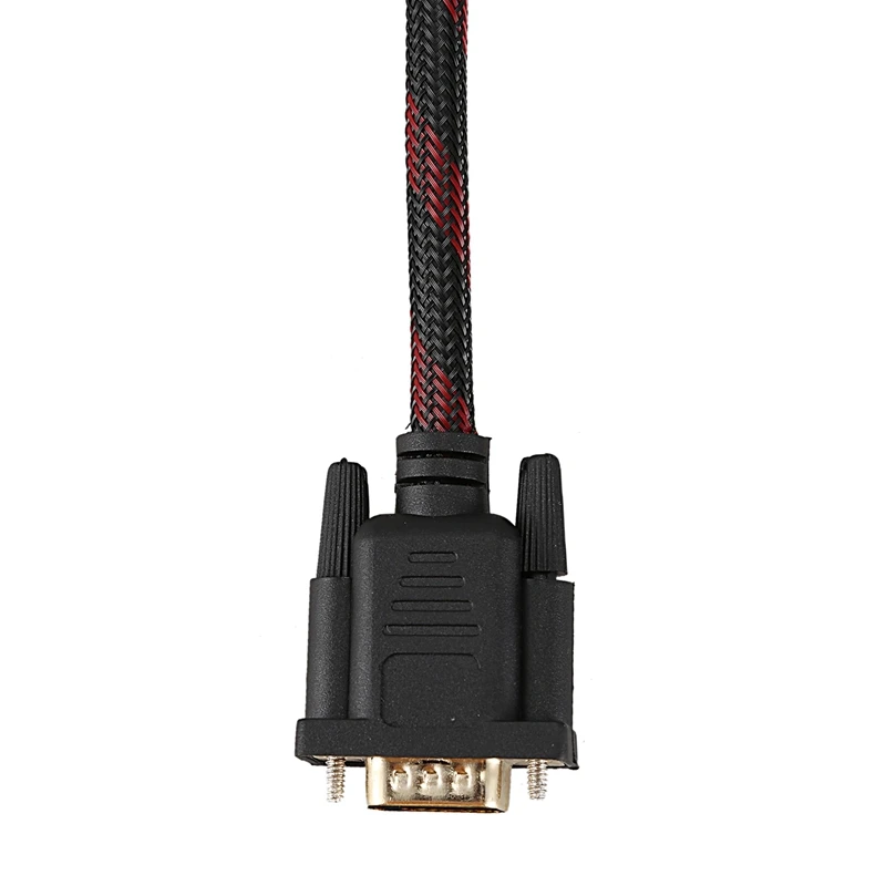 DVI-I 24+ 5 с двумя разъемами для кабеля VGA 1,5 м красный черный