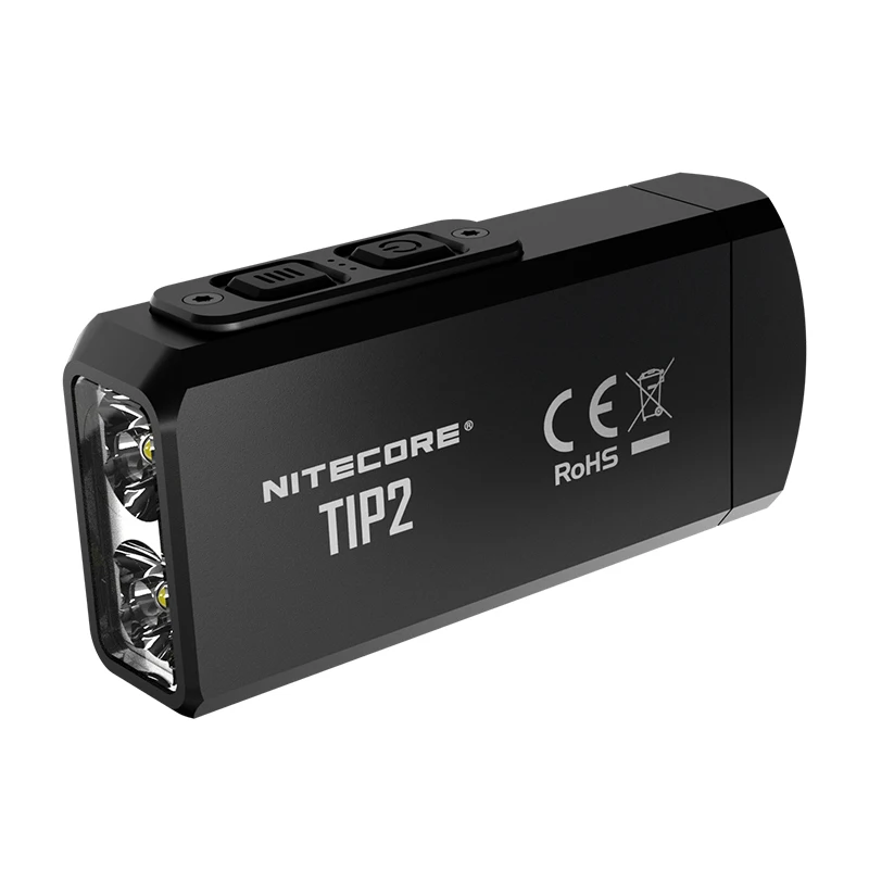  2019 NITECORE TIP2 Mini LED Flashlight CREE XP-G3 S3 720 Lumen Keychain Flashlight with Battery +US - 4000349354580