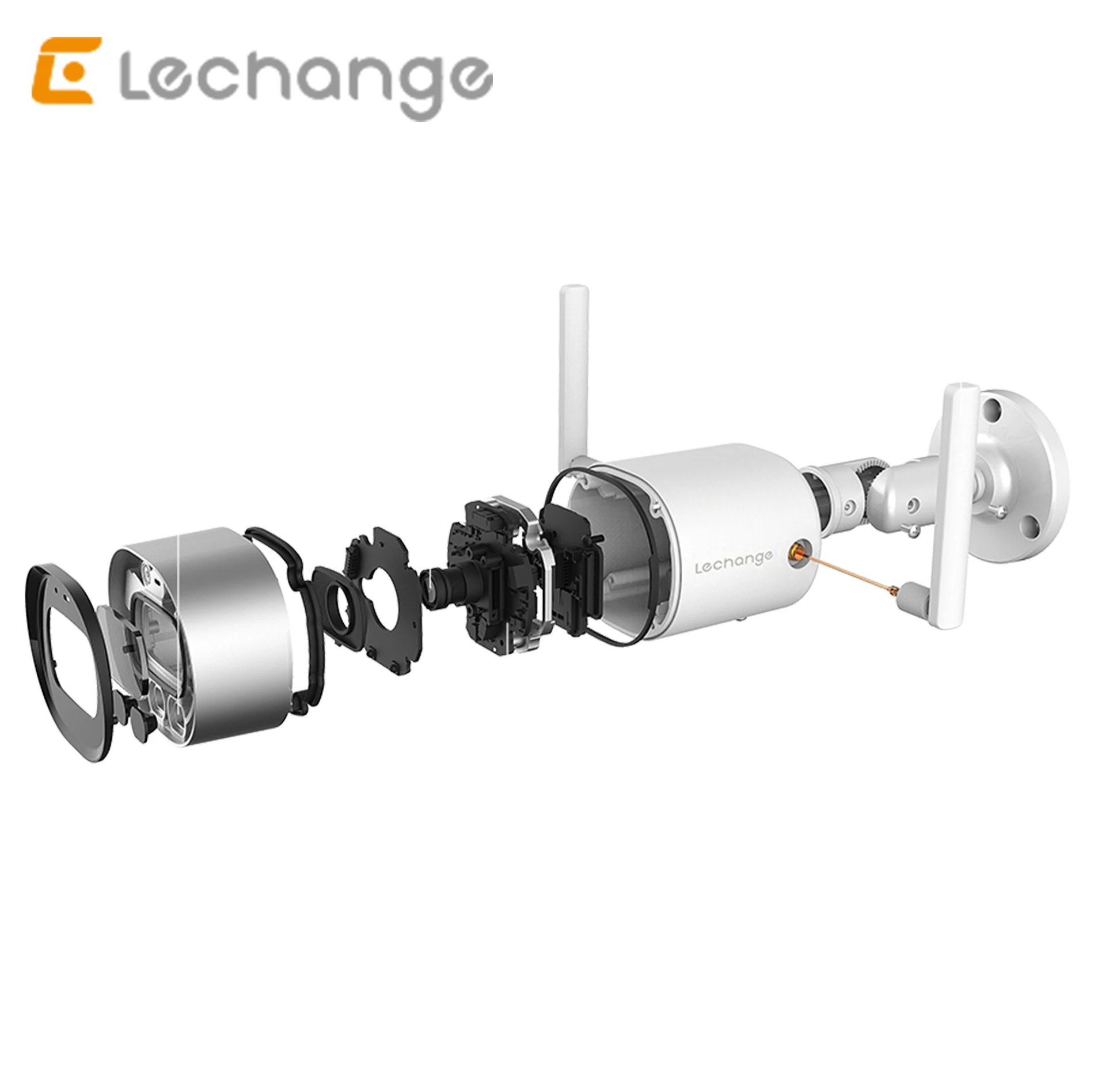 Dahua LeChange IPC G26 Bullet 2MP Wifi камера H.265 облако Sd карта памяти Встроенный микрофон IP67|camera