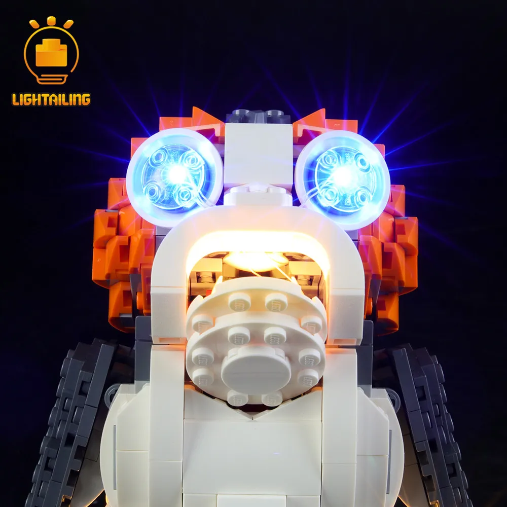 Светильник, светодиодный светильник, комплект для Starwars Porg светильник ing, совместимый с 75230(не включает модель