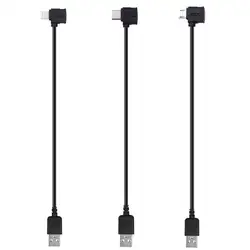 STARTRC ручной карданный кабель для передачи данных/зарядки 35 см под прямым углом штекер type-C/микроразъем для DJI OSMO Mobile 3 зарядный кабель