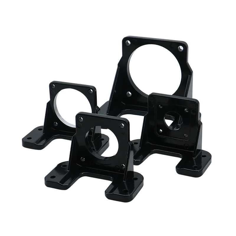 Motor Mounting Bracket HLTNC 42 57mm 60 80 8 6 90 110 130 Stepper Servo Motor Bracket / Horizontal Seat For NEMA17 23 34 Engine Fixed Mounting Base