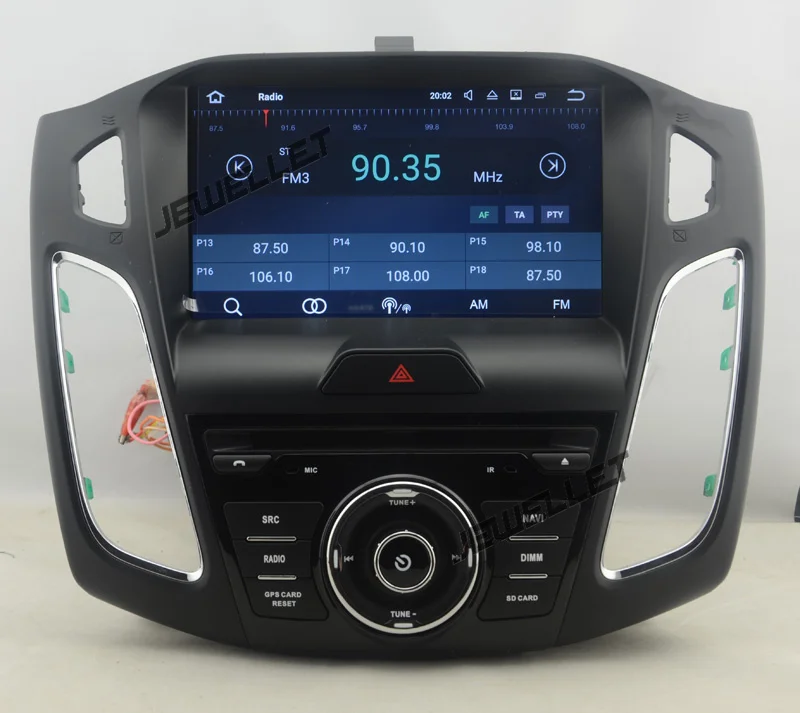 Восьмиядерный ips экран Android 9,0 автомобильный DVD gps Радио Навигация для Ford Focus C-max- с 4G/Wifi DVR OBD