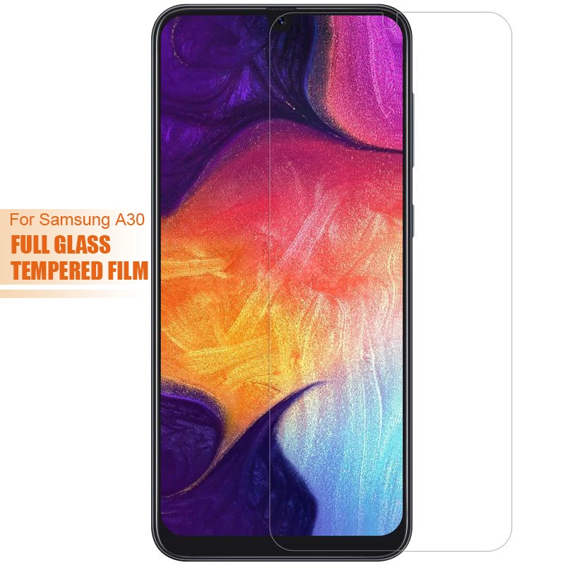 Закаленное Стекло для samsung Galaxy A10 A20 A30 A50 A70 M10 M20 M30 A6 A8 плюс A7 Экран из закаленного стекла с уровнем твердости 9H защитный Стекло