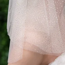 new bride veil simple short mesh wedding dress accessories travel wedding veil