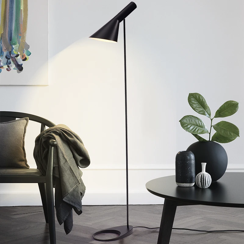 Современный напольный светильник в скандинавском стиле AJ Arne Jacobsen, светодиодный настольный светильник для гостиной, спальни, кабинета, светильник, светильник для домашнего декора