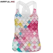 Женская спортивная майка с принтом весов, женская рубашка для йоги, тонкая быстросохнущая футболка для бега, фитнеса, майка с перекрестной полоской, топы для тренировок, спортивная блузка