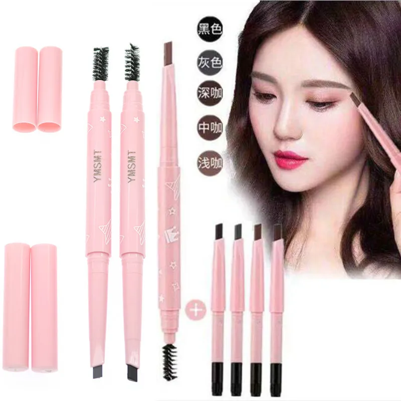 Hot selling Double waterproof and waterproof eyebrow pencil durable bleach does not bloom the fifth act 2