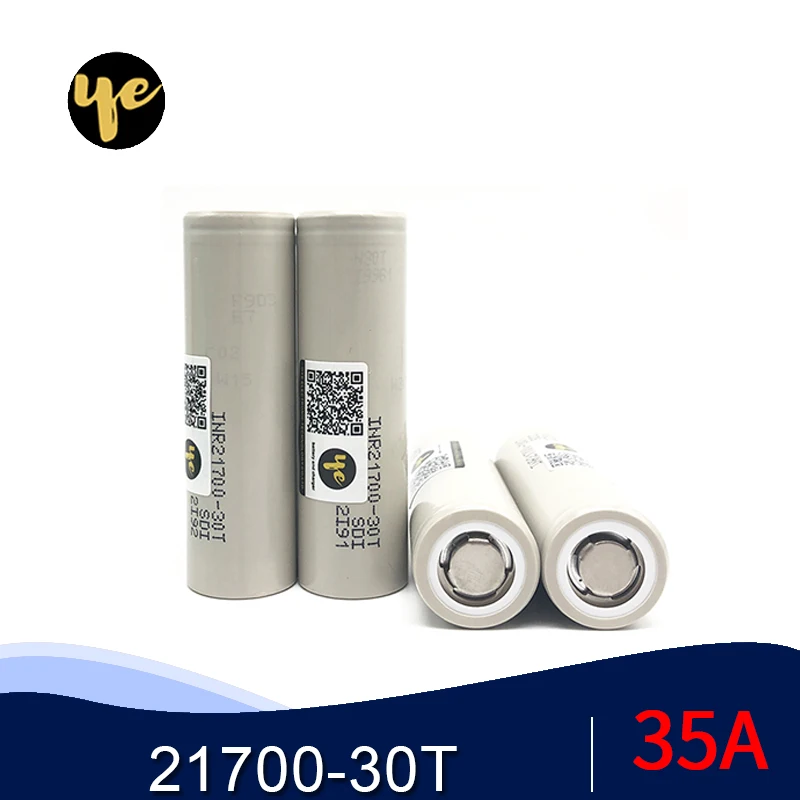 2019 новый оригинальный 30T 3000mAh 3 7 V 21700 батарея литий ионный аккумулятор