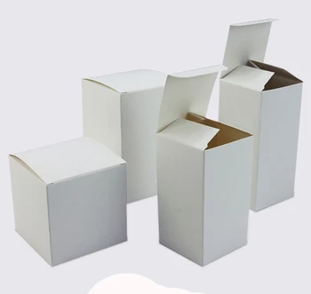 

50 pcs paper box White Wedding Favor Candy Box Black Brown Carton Kraft Paper Box Caixa Gift Packing Box Party Supplies