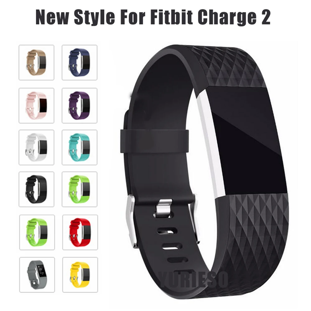 Мягкий браслет для Fitbit Charge 2 ремешок на запястье умных часов сменный | Электроника