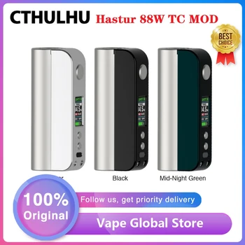 

Original Cthulhu Hastur 88W TC MOD Max 88W Output Powered by Single 18650 Battery & Color OLED Screen E-cig Vape Mod vs Gen Box