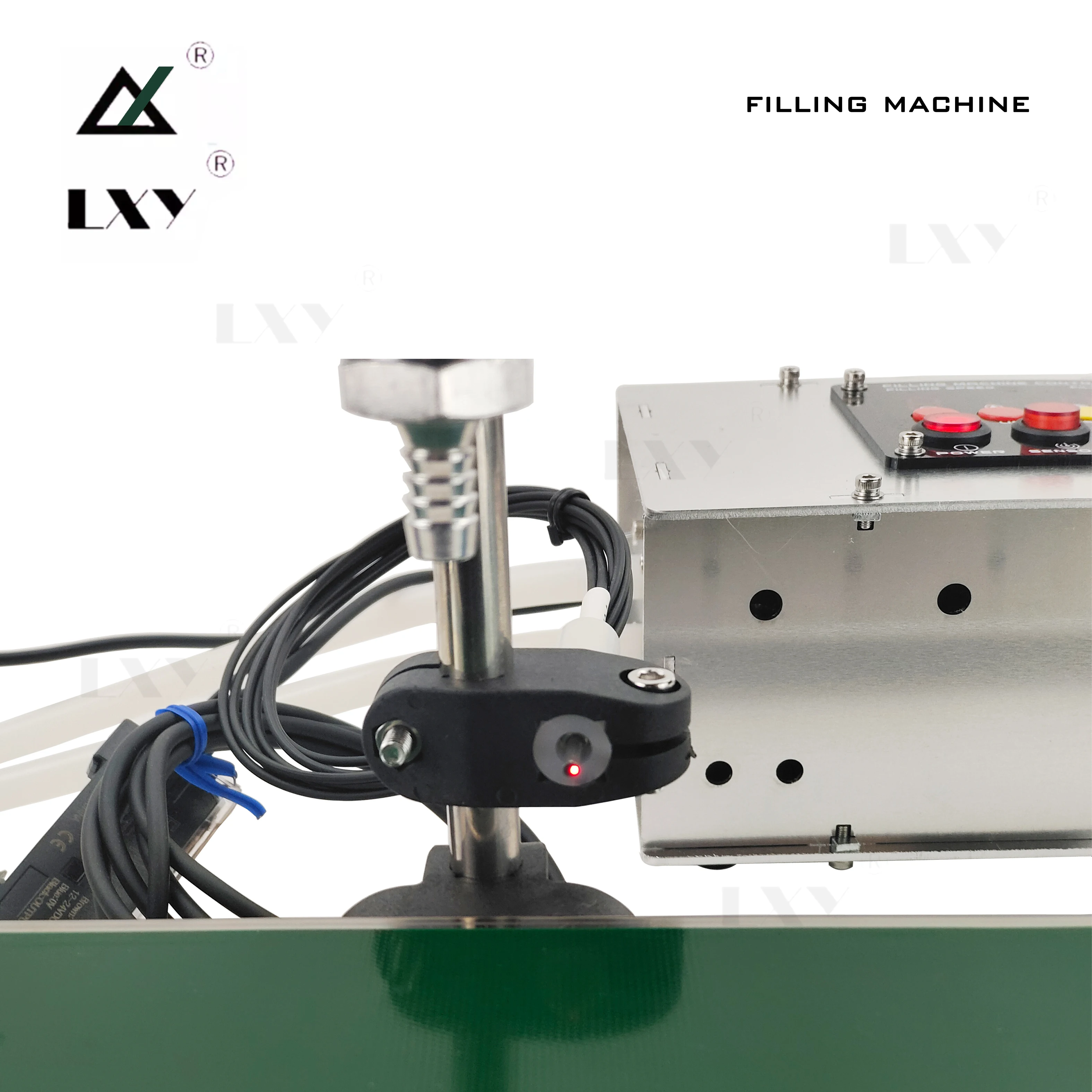 US $195.00 Large Flow Automatic Conveyor Belt Single Head Liquid Filling Machine Sense High Precision 3L Per Min Large Amount Of Filling