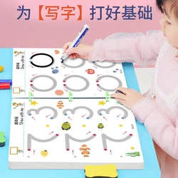 Magical Tracing Workbook Reusable Calligraphy Copybook Toddler Learning Activities For Kids Children Toys Education Stationery
