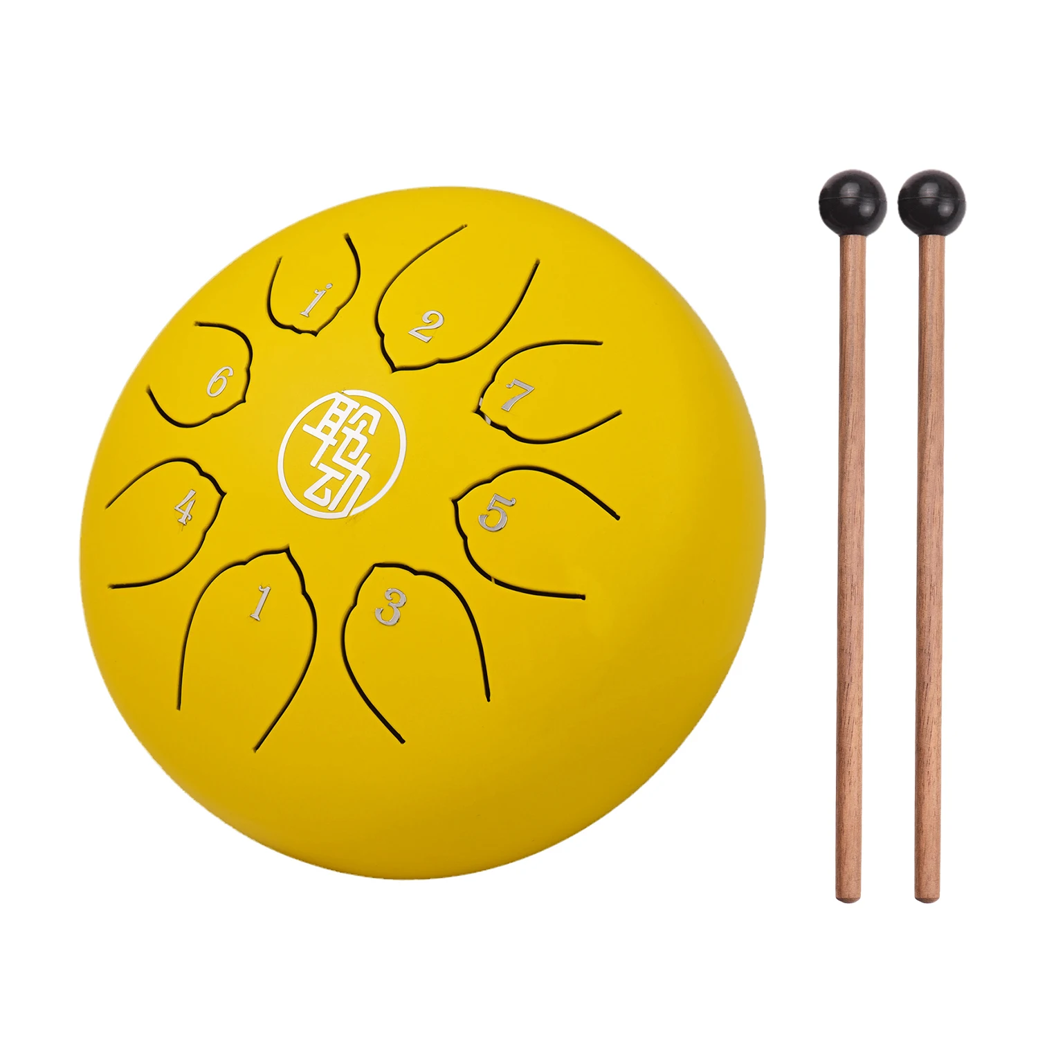 6 дюймов Сталь язык барабан Handpan барабана 8-заметки с ключом ударный инструмент с барабанные палочки барабан сумка чистящей тканью для Музыкальные инструменты