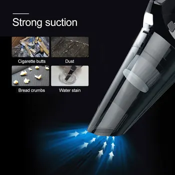 

Car Vacuum Cleaner 65W 12V Portable Handheld Auto Vacuum Cleaner Wet Dry Dual Use Duster Asur Voiture A30