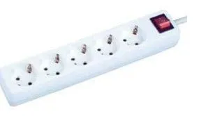 

BASE plug thief 5 sockets c/Int. c/cable 5 meters