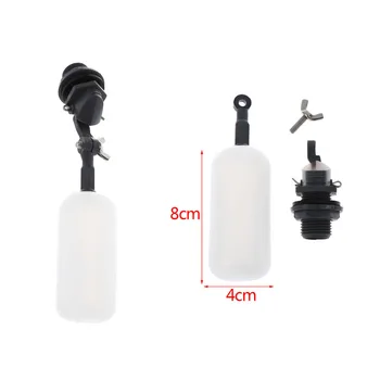 

1PCS Mini Float Ball Valve Shut Off 1/2 Inch Automatic Feed Fill Fish Tank Aquarium Water Humidifier Valve Plastic