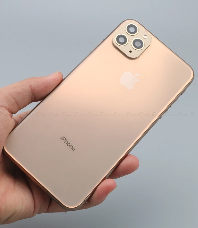 Чехол из титанового сплава для iPhone X Xs Max Seconds изменить для iPhone 11 Pro Max металлическая наклейка на рассеиватель Модифицированная Защитная крышка для камеры
