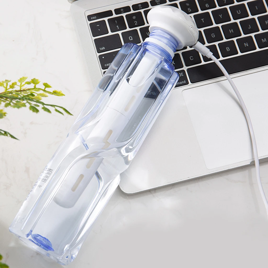 2Pcs USB Air Humidifier In-bottle Mist Maker Stick LED Light For Home Office 2Pcs USB Air Humidifier In-bottle Mist Maker Stick LED Light For Home Office