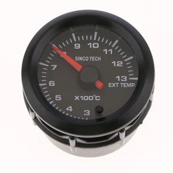 

52mm 2" DIGITAL ANALOG LED EXHAUST GAS TEMPERATURE TEMP GAUGE 7 COLOR
