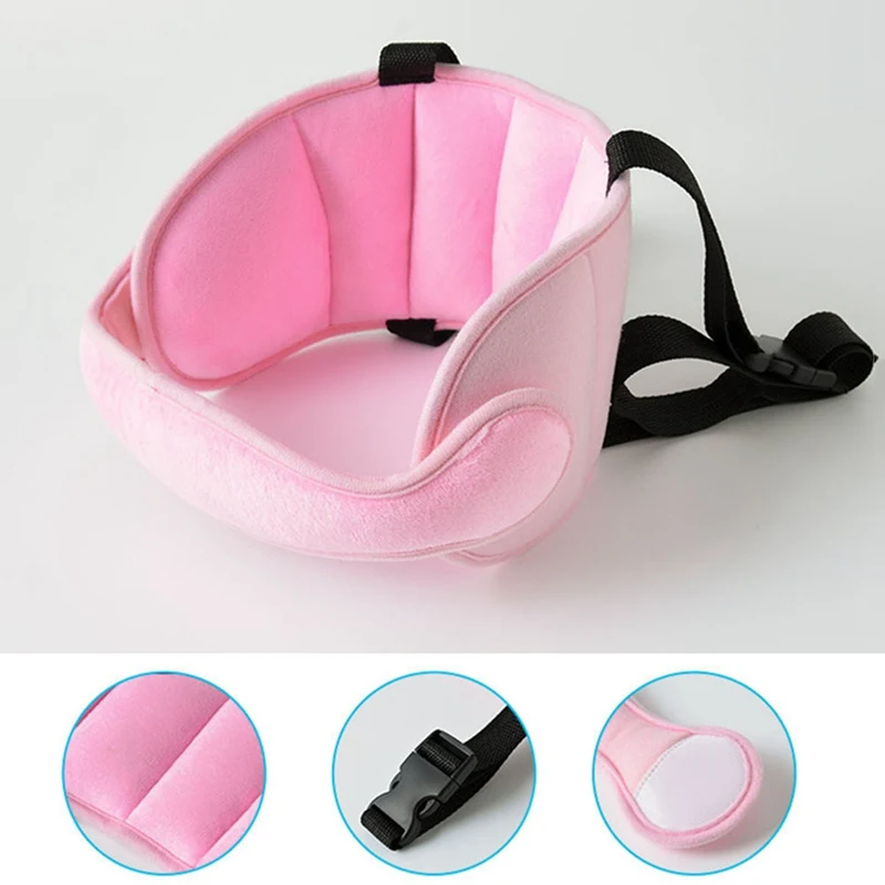 

1Pc Baby Child Head Support Stroller Buggy Pram Neck Pillow Car Seat Belt Sleep Safety Strap