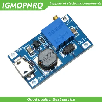 

5pcs MT3608 DC-DC Adjustable Boost Module 2A Boost Step Up Module with MICRO USB 2V - 24V to 5V 9V 12V 28V LM2577 IGMOPNRQ