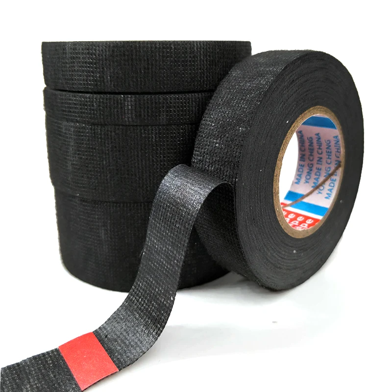 alias Delegatie hek 9/15/19/25/32Mm 15M Hittebestendig Plakband Doek Stof Voor automotive Kabel  Tape Harness Bedrading Weefgetouw Elektrische Warmte Tape|Tape| - AliExpress