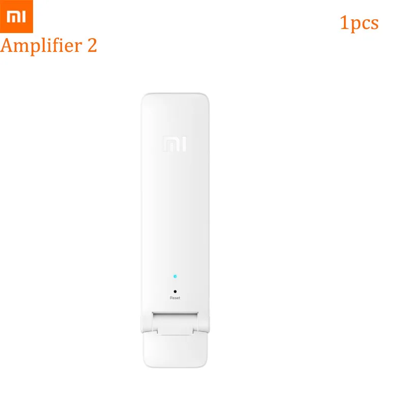 1pcs Xiaomi Wi-Fi ретранслятор 2 усилитель-удлинитель 300 Мбит/с усилитель беспроводной wifi маршрутизатор расширитель для mi маршрутизатор - Цвет: 1pcs