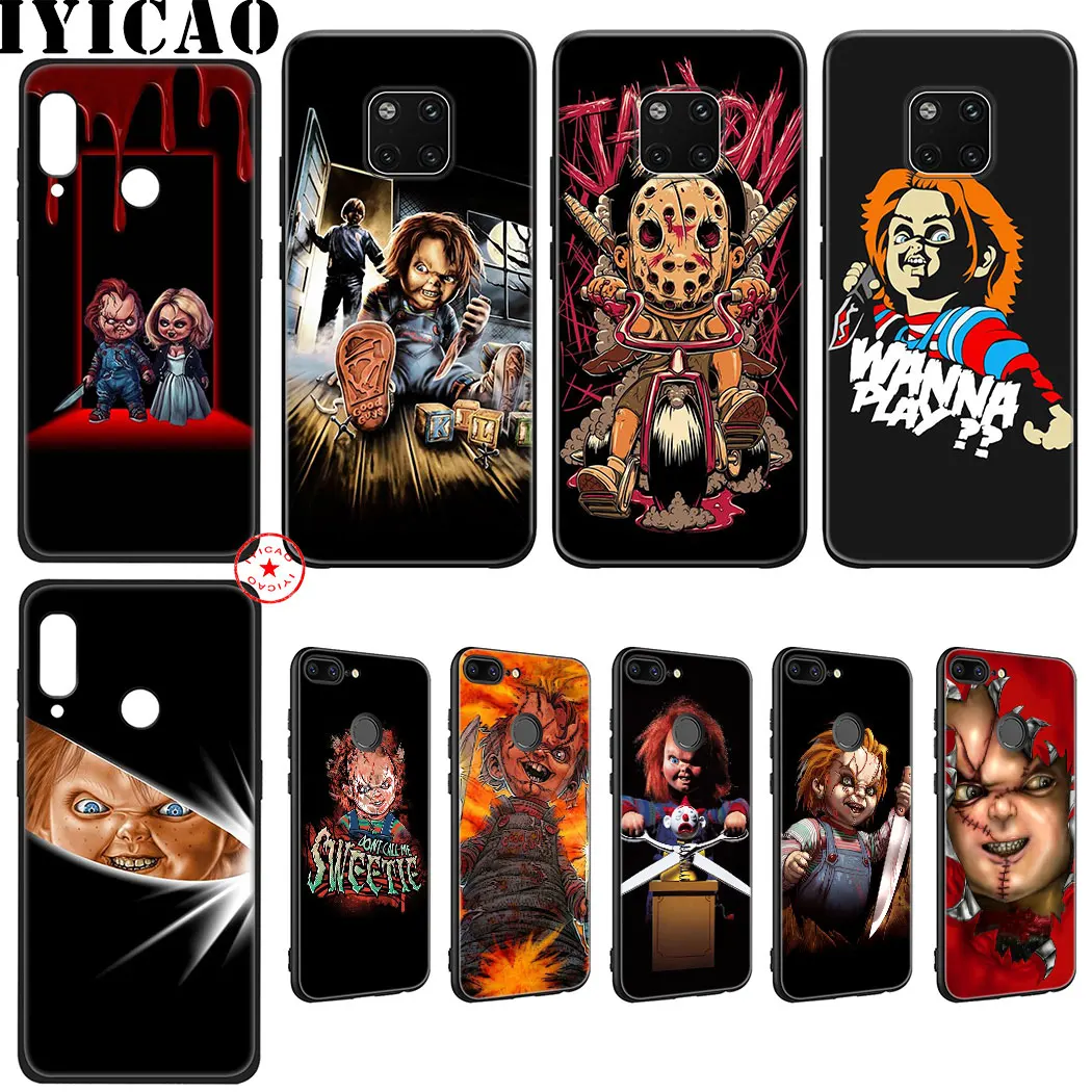 Chucky Cool Silicone Soft Case for Huawei Nova Smart 5 5T 5i 4E 4 3i 3 2i 2 Lite Mate 30 20 10 Pro |