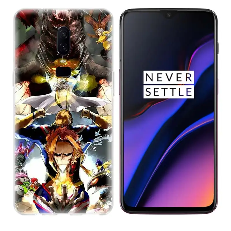 Чехол My Hero Academy для Oneplus 7t 1+ 7pro 1+ 3 3t 5 5t 6 6t 7 TPU художественный Подарочный чехол для телефона с рисунком чехол на заказ s - Цвет: TR132-6