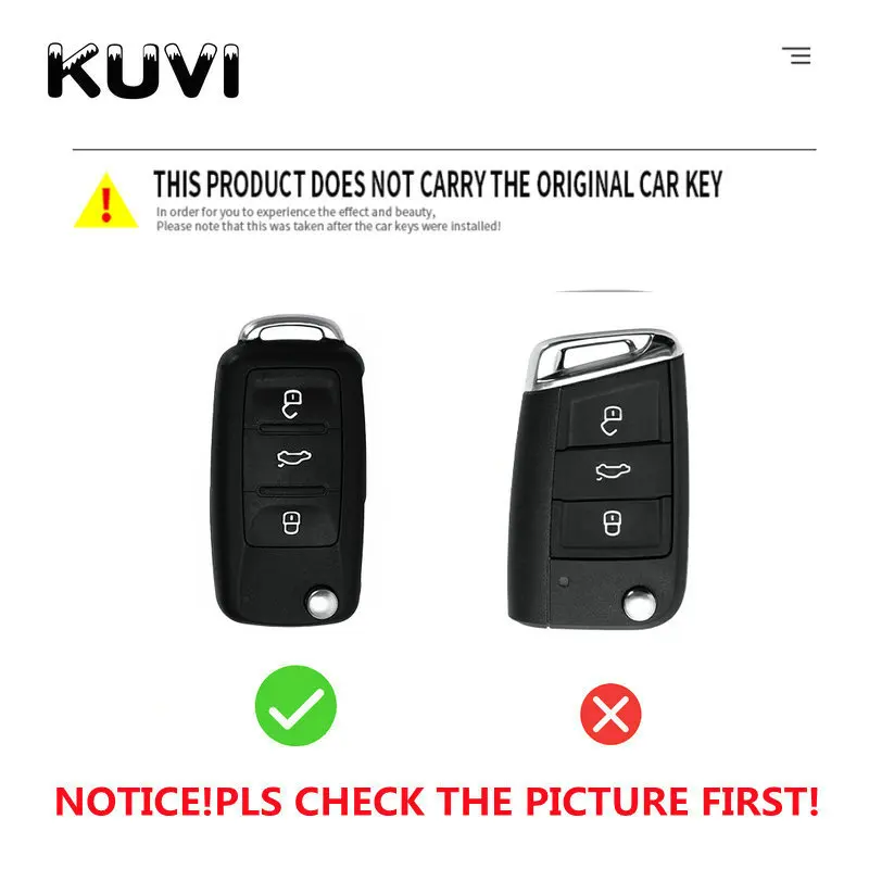 Key Case Cover Key Case Car Key Shell TPU Car Key Case Cover Holder Shell For VW Volkswagen Polo Golf Passat Beetle Caddy Tiguan Skoda Octavia Kodiaq Seat Leon Altea