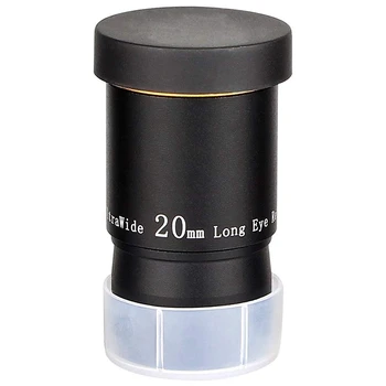 

1.25 Eyepiece Kit 20mm 66 Degree Telescope Ultra Wide Angle Eyepiece Kit for Astronomy Monocular Telescope