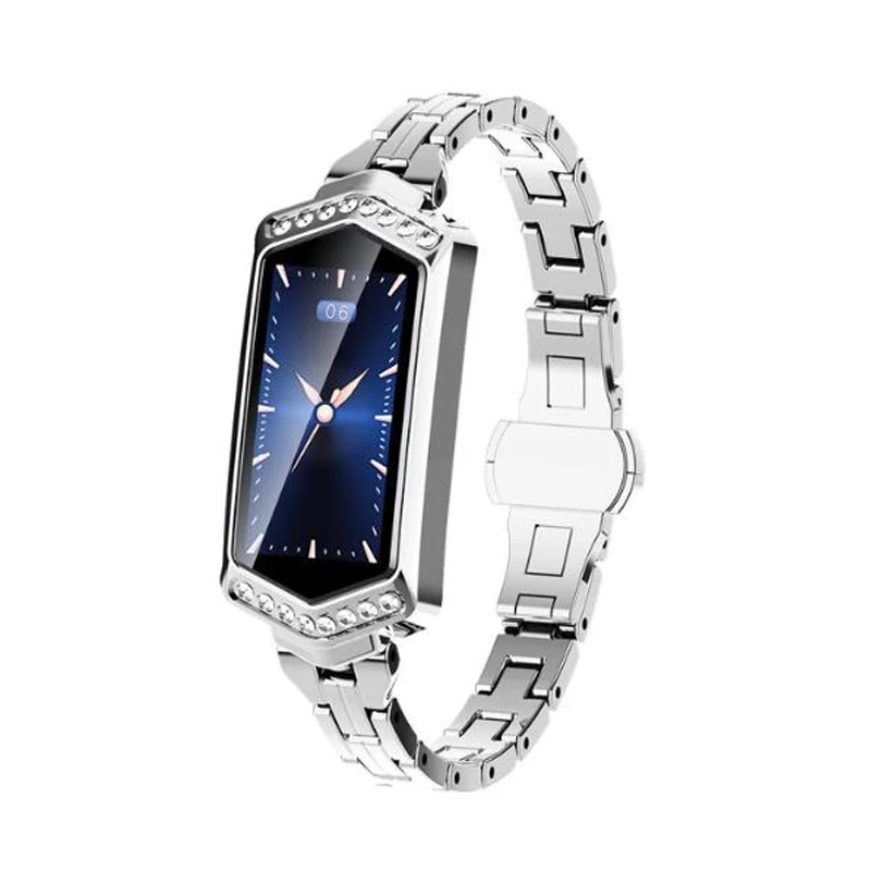 Raaavi X3 Смарт-часы для мужчин и женщин, монитор сердечного ритма, шагомер, браслет, трекер спортивной активности, умные часы B78 для iOS Apple Iphone - Цвет: B78 Silver