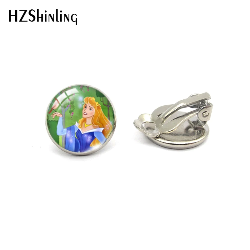 Silver-6 Новое поступление, серебряные бронзовые круглые серьги-клипсы для девочек, подарки для девочек, милые летние аксессуары - Окраска металла: Silver-6
