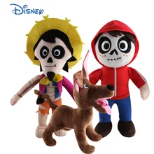 

30cm Cartoon Disney Movie COCO Pixar Plush Toys Miguel Hector Dante Dog Stuffed Soft Toy Doll for Children Kids Gifts