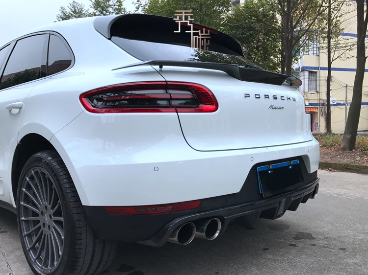 Подходит для Porsche MACAN спойлер из углеродного волокна
