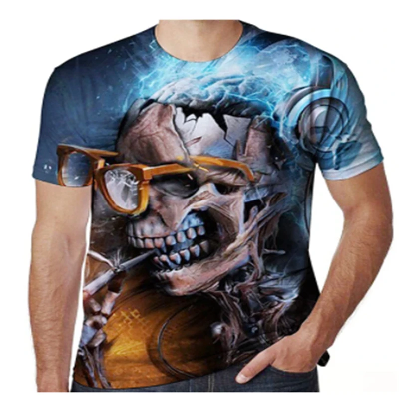 

2021 Hot Sale Summer Short Sleeve 3D T-Shirt T-Shirt Men/Women Short Sleeve TopBreathable, sweat-absorbent and comfortable