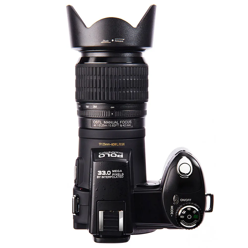 PROTAX D7100 цифровая камера 33MP FHD DSLR Полупрофессиональная 24x телефото и широкоугольные комплекты объективов 8X цифровые камеры с зумом фокусом