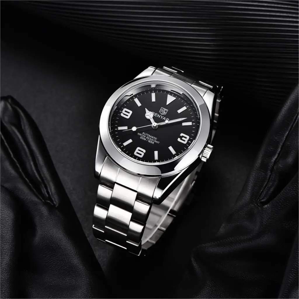 

BENYAR Design 2020 New Men's Mechanical Watch Men's Sports WatchLuxury Stainless Steel Military Waterproof Watches Mens 2020