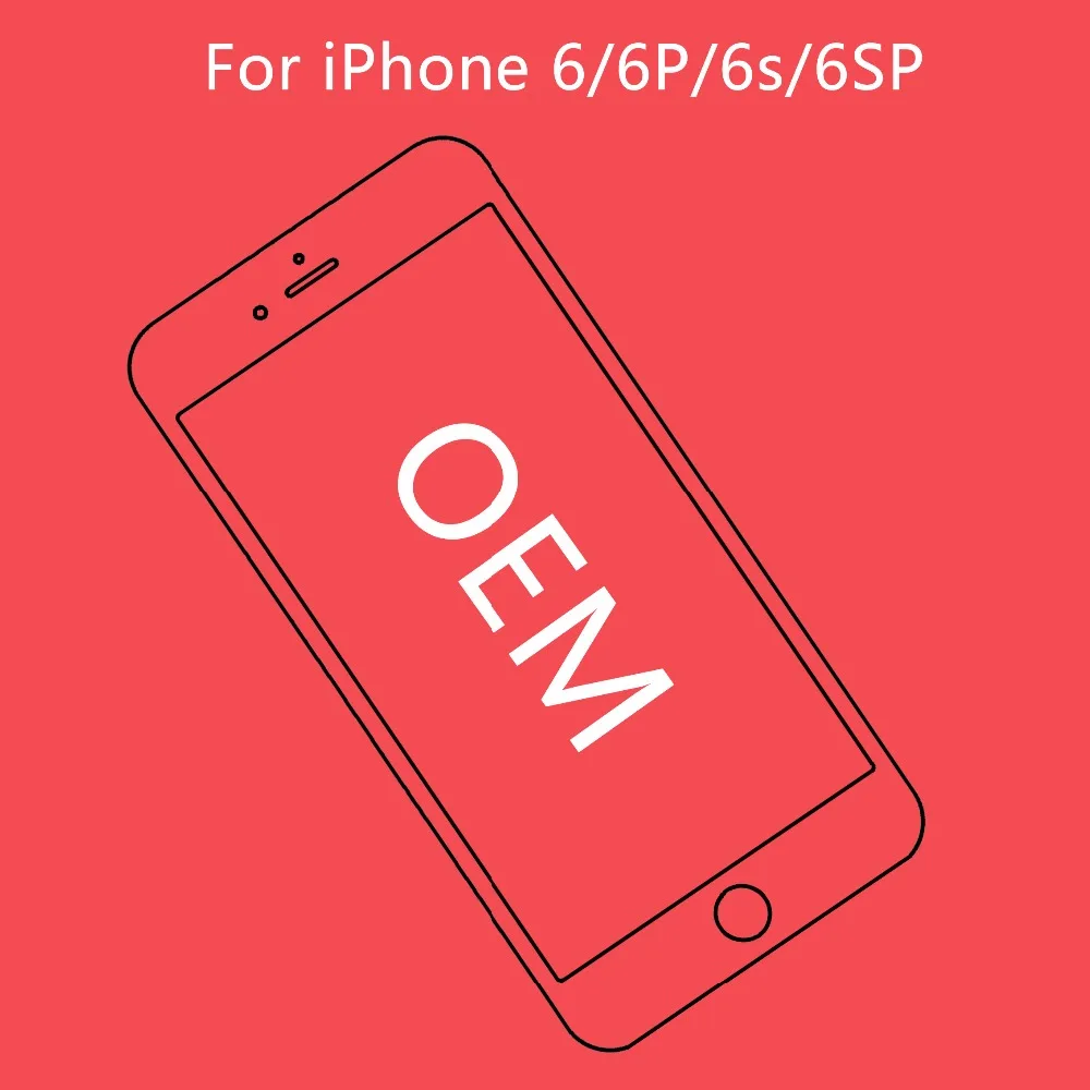 AAA +++ без битых пикселей OEM ЖК дисплей для iPhone 6 /6g/6p/6s/6sp сенсорный экран дигитайзер