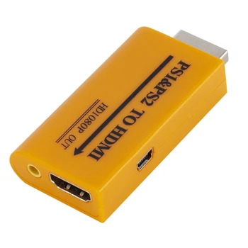 

Support 1080P Output PS1/PS2 to HDMI Converter with 3.5mm Audio Video Converter For PS1 PS2 Player to HDMI Adapter