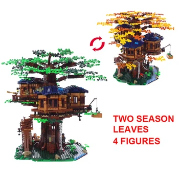 

Lepinblocks Tree House 3117pcs Compatible Idea Series 21318 Building Blocks Bricks Educational Toys Birthdays Christmas Gifts