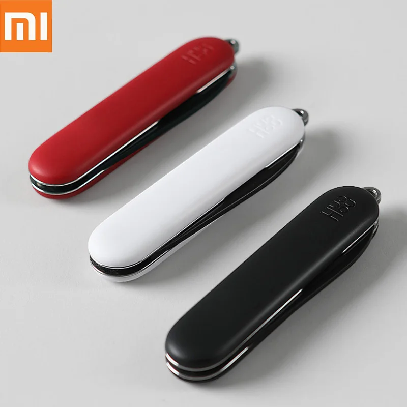 Xiaomi Huohou мини распаковки Ножи раза фрукты Ножи инструмент для резки лагерь инструмент открытый Посылка на открытом воздухе Выживание клип лагерь острый резец
